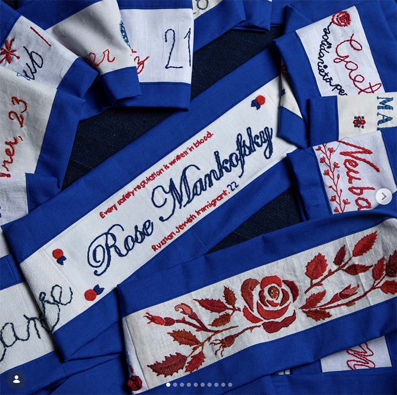 Memorial for Triangle Shirtwaist Factory Fire Victims